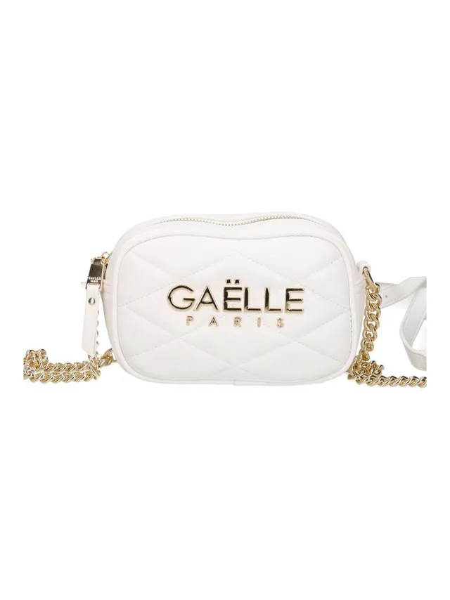 Gaelle Paris Mini Camera Bag GAACW03080 Borsa Donna Bianca