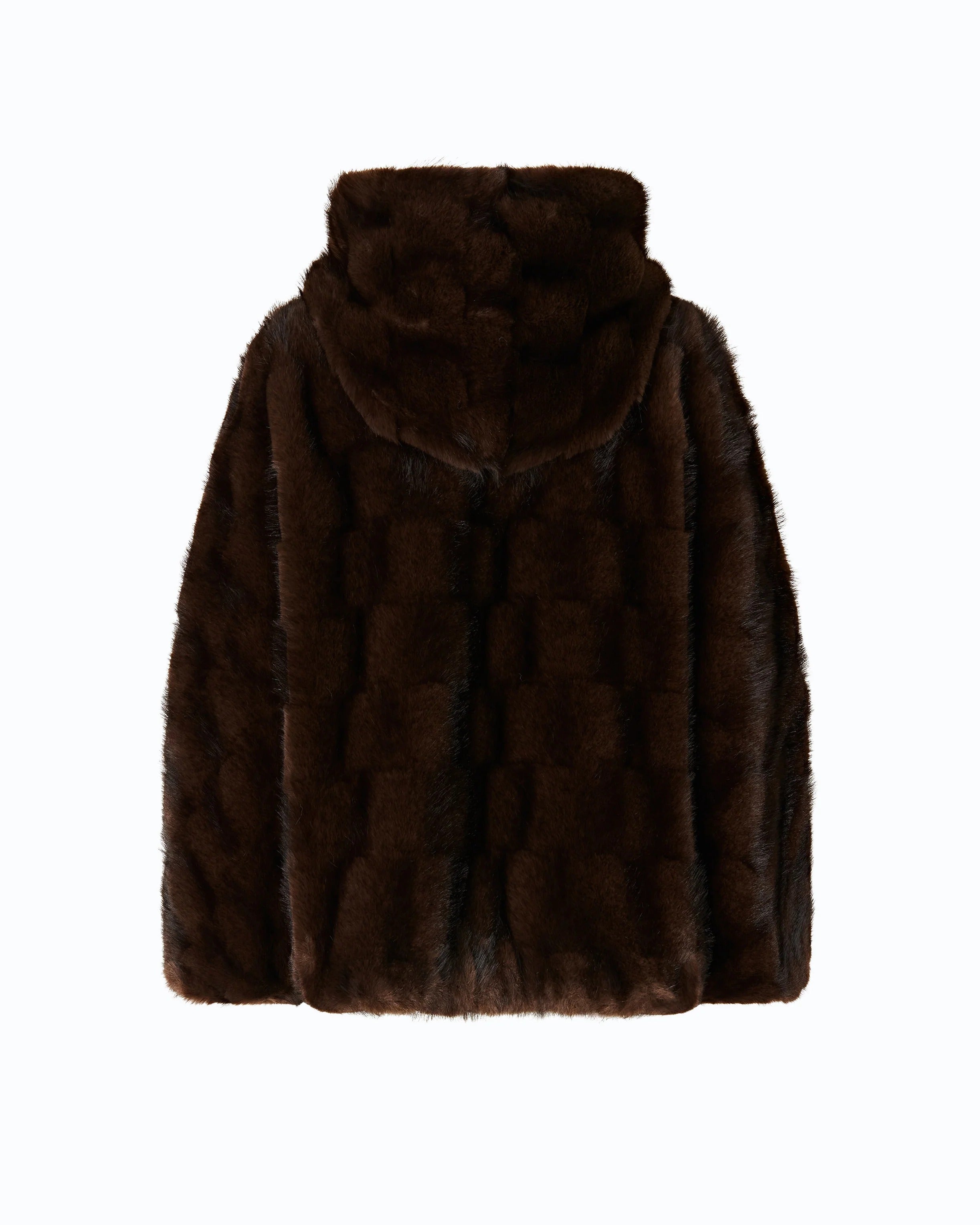 Pinko Cadetia 107054-A3C5 giacca donna marrone pelo