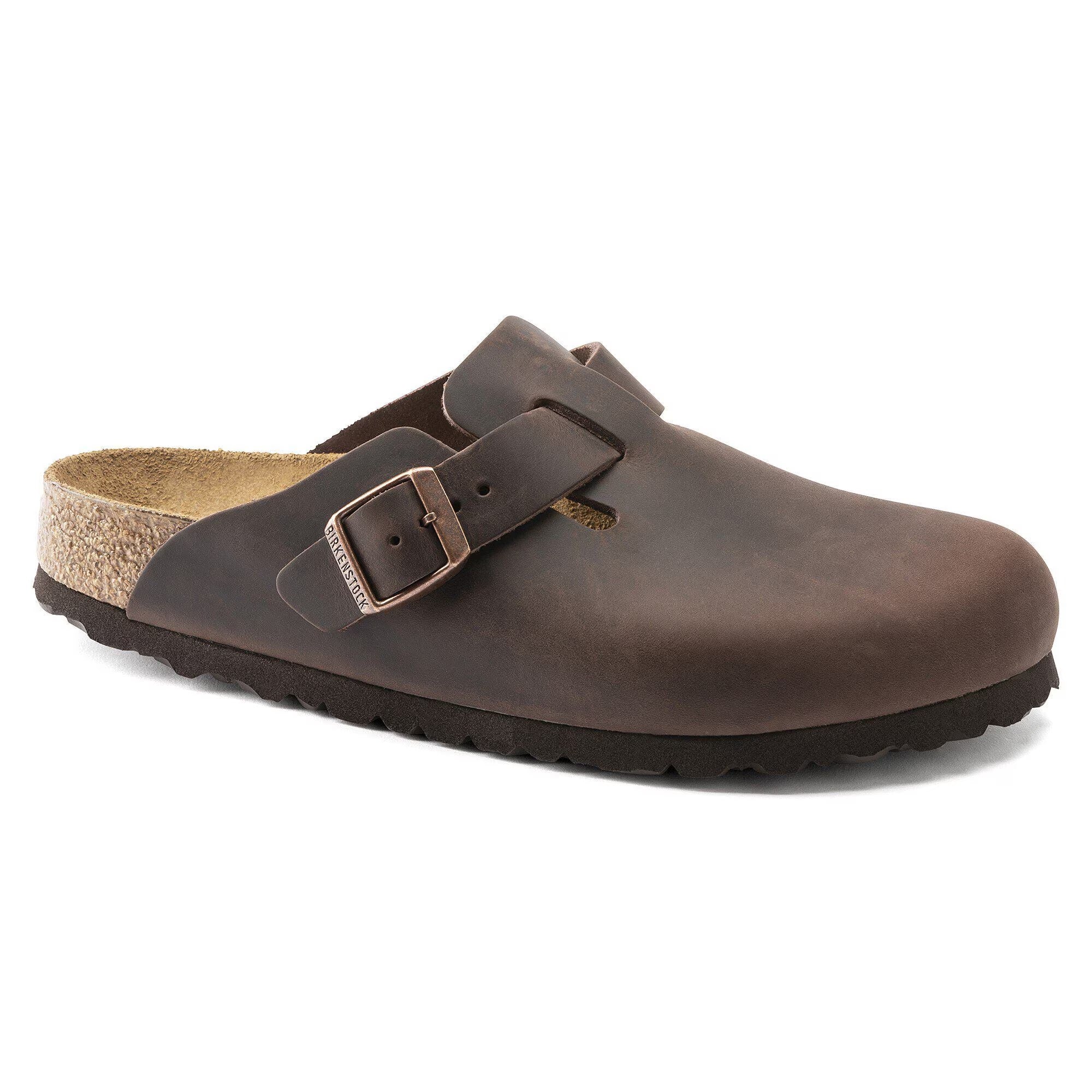 Birkenstock Boston 860133 ciabatta habana pelle
