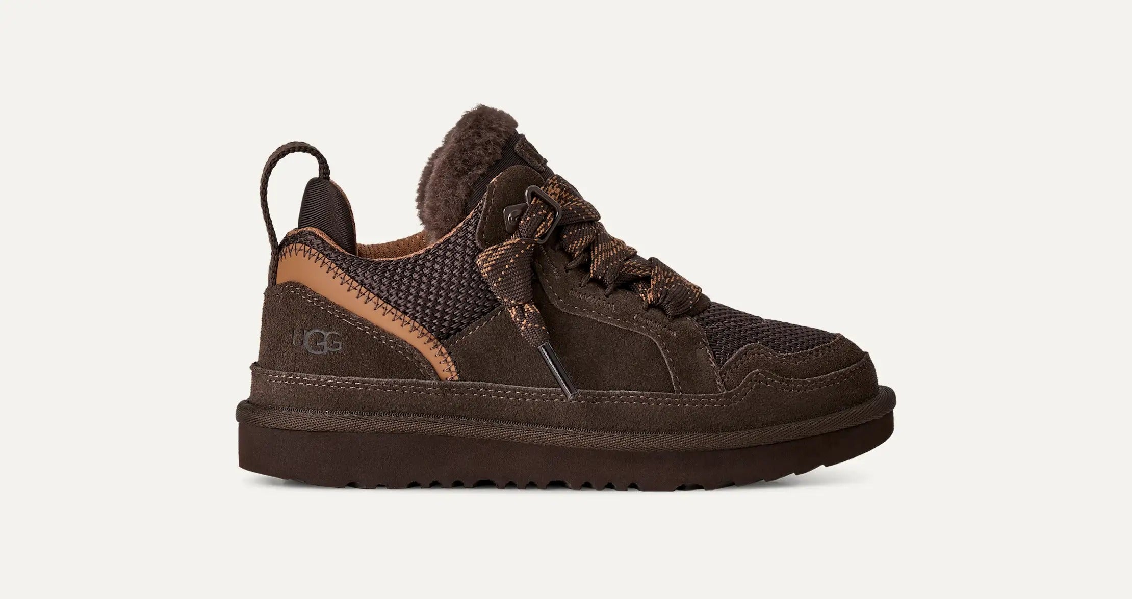 UGG Lowmel 1152410K sneaker bambino cocoa camoscio