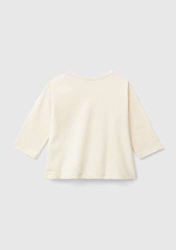 Benetton T-Shirt M/L Maglietta Neonato Cotone Organico