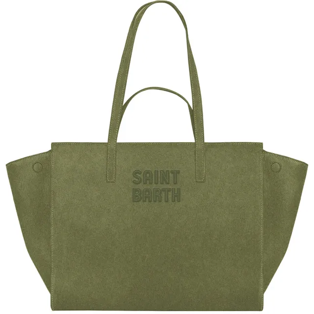 MC2 Saint Barth Jour 00662M Borsa donna militare suede