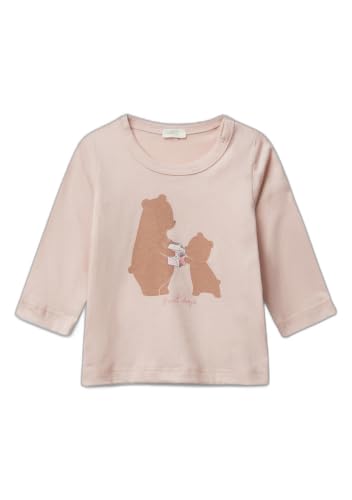 Benetton t-shirt bimbo cotone bio bianco stampa taglia 74