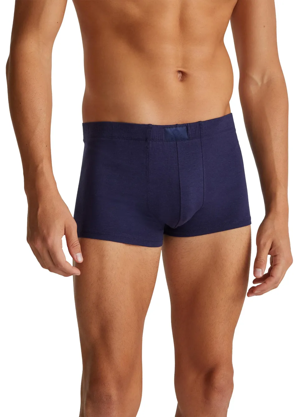 Benetton Intimo 3xkp2x01i boxer uomo blu jersey taglia S