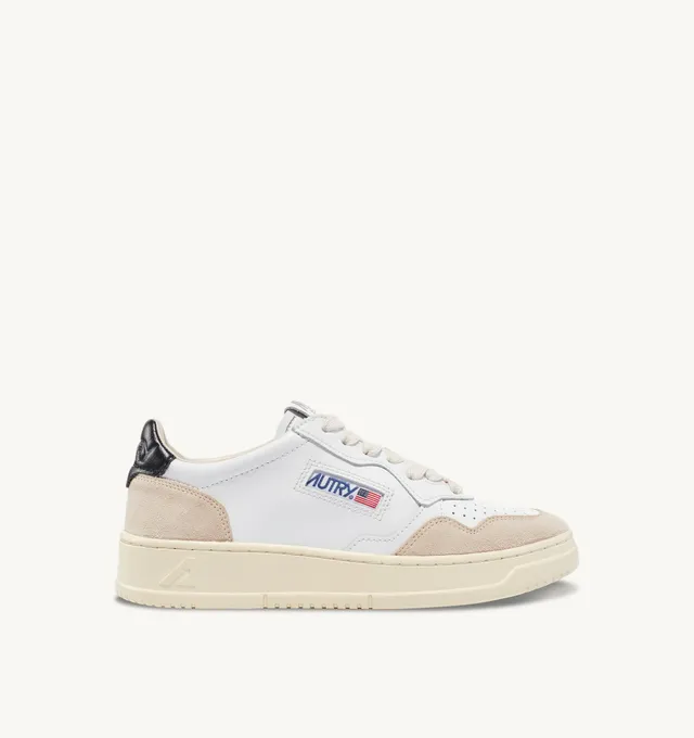 Autry Medalist Low AULM-LS21 Sneakers Uomo White Beige 43
