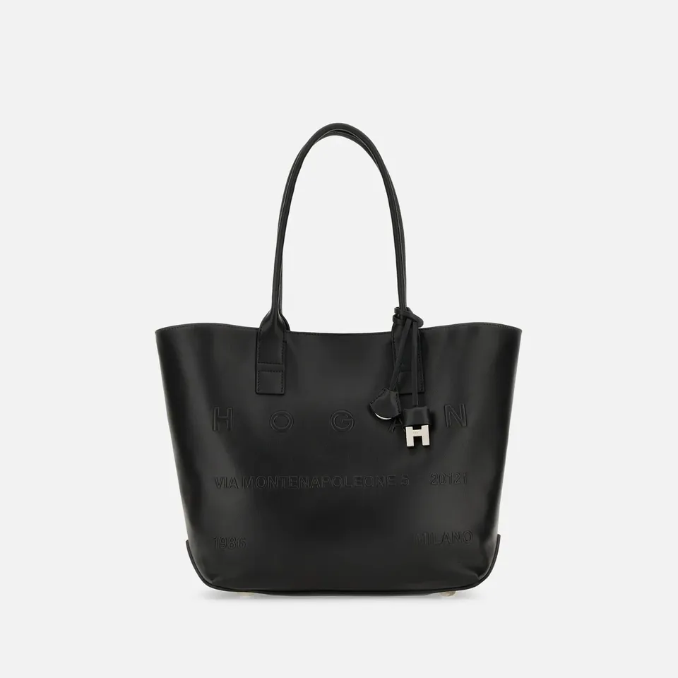 Hogan Address Piccola KBW01TA0200TZP Borsa Nero Pelle