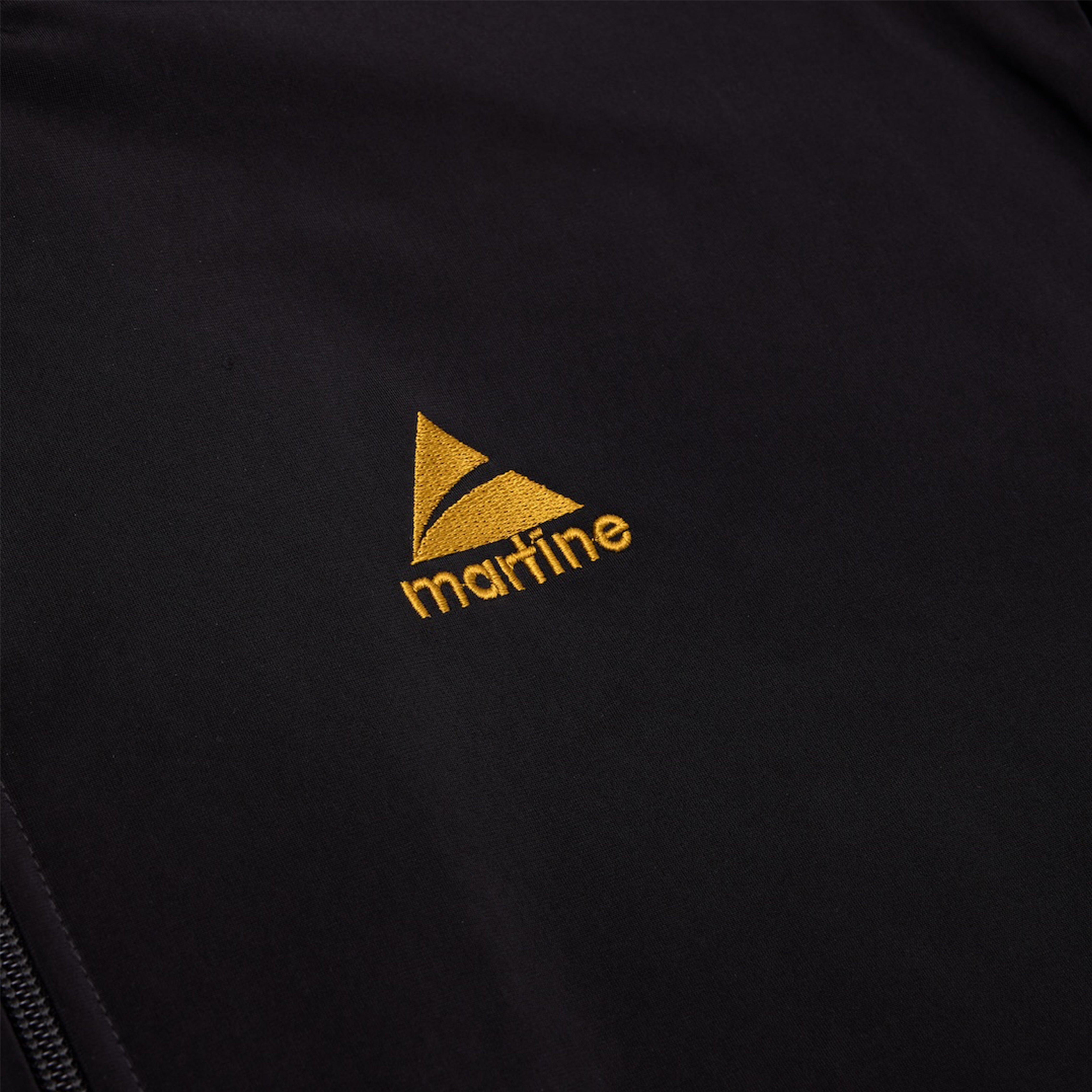 Martine Rose Hood Cap Track Jacket giacca nero poliestere