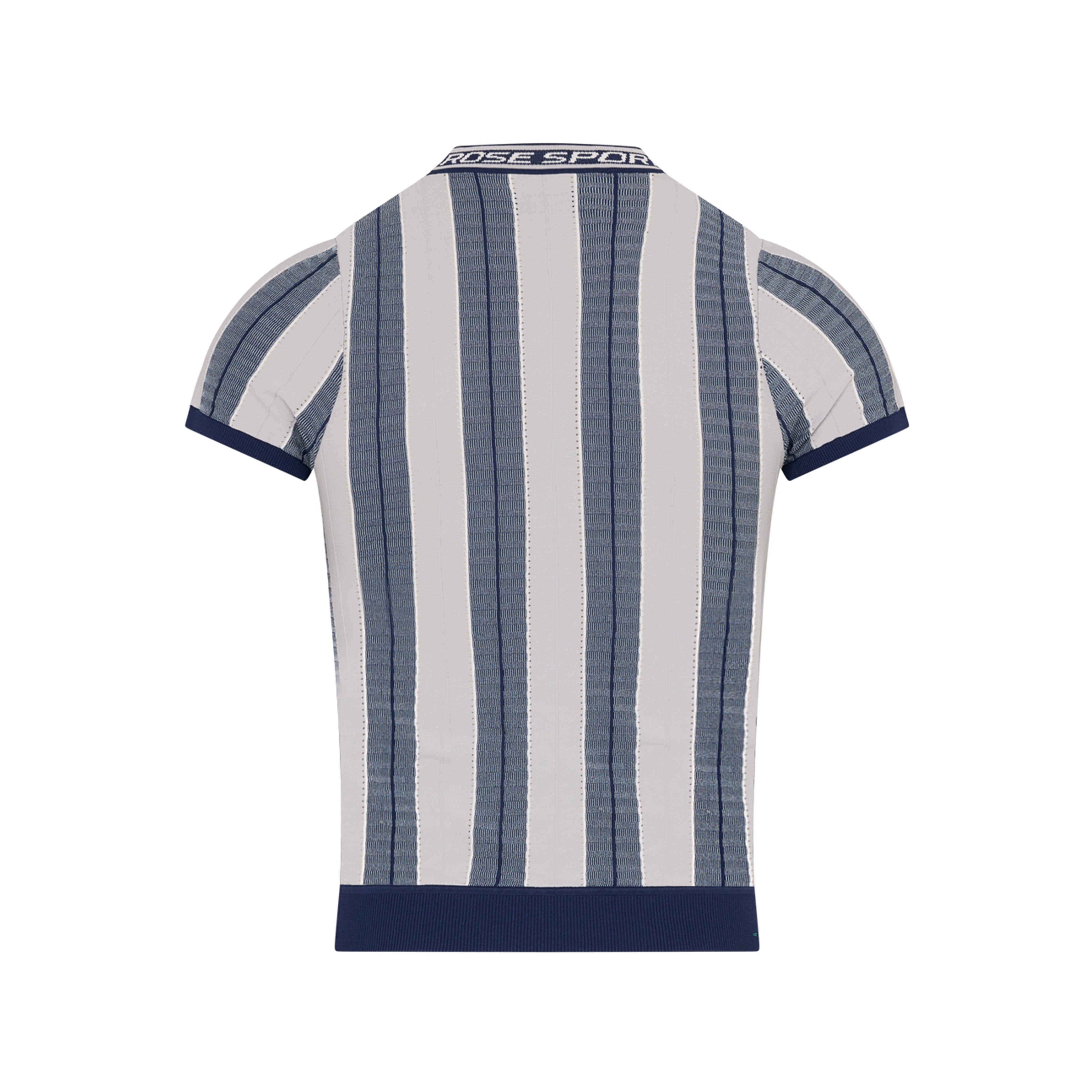 Martine Rose Logo Tight T-Shirt maglietta blu slim