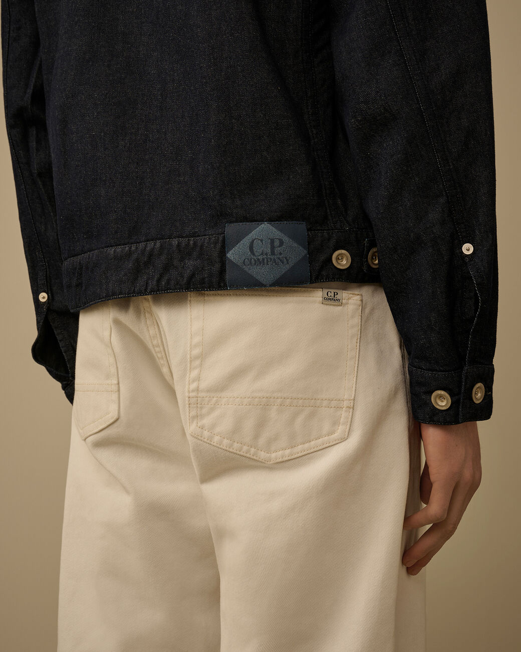 C.P. Company 20MOW161A Giacca Uomo Denim Blue cotone