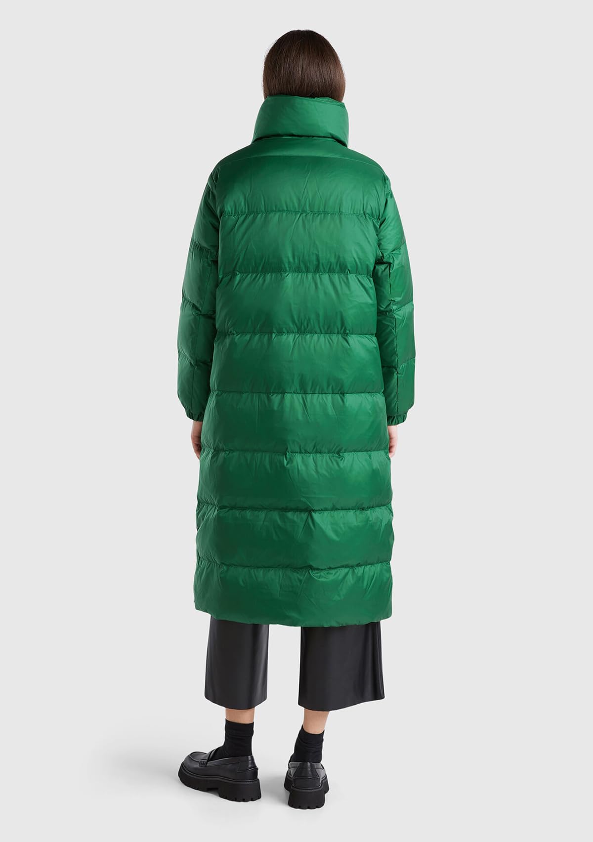 Benetton 2twddn06s Giaccone Donna L Piumino Lungo