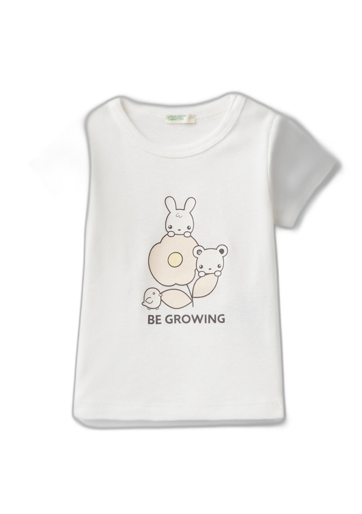 Benetton T-shirt Bimba 3i9wa1045 cotone taglia 50