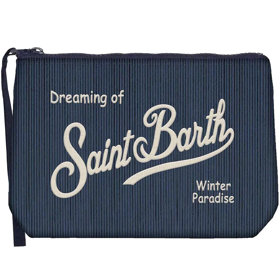MC2 Saint Barth Aline Corduroy S Pochette Navy