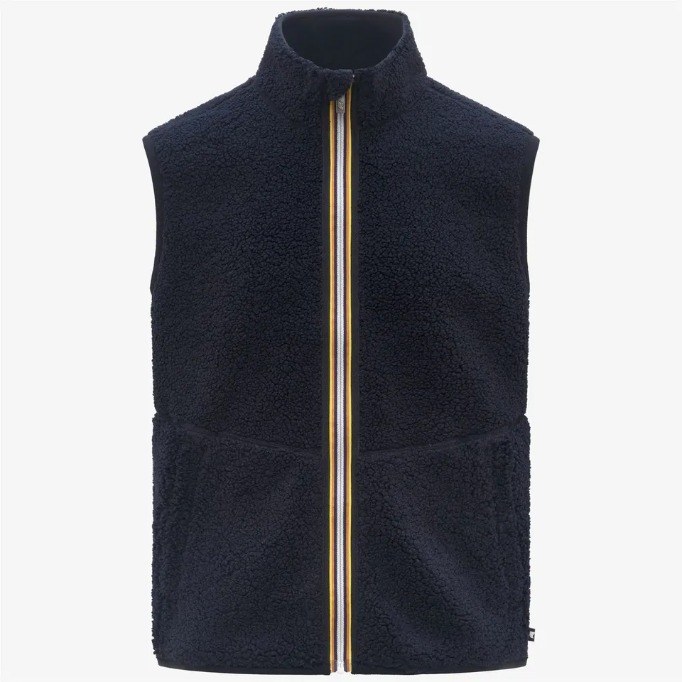 K-Way Yannick K3132QW Smanicato Uomo Blue Depth Sherpa
