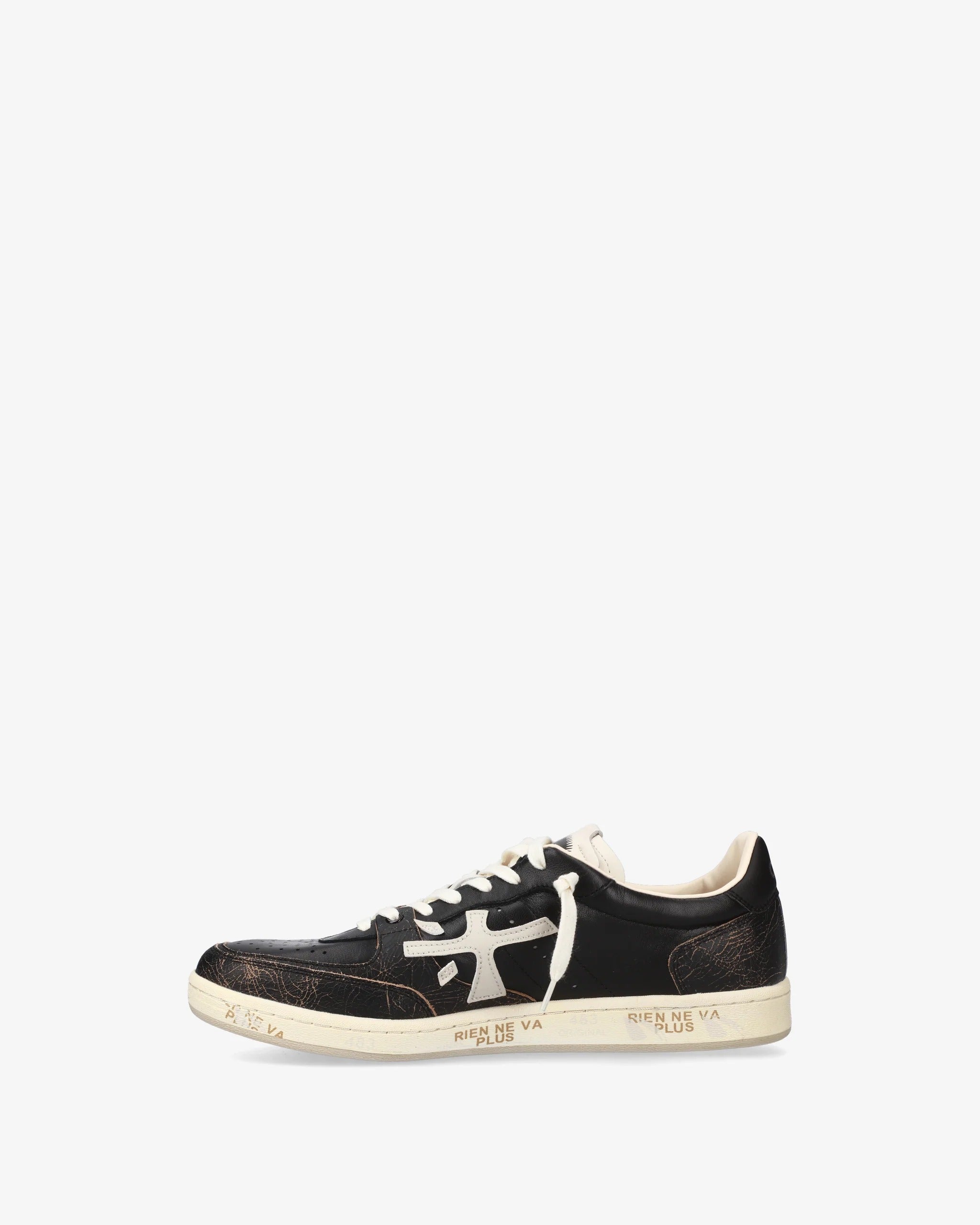 Premiata Bskt Clay 7265 Sneakers Pelle Nero Uomo