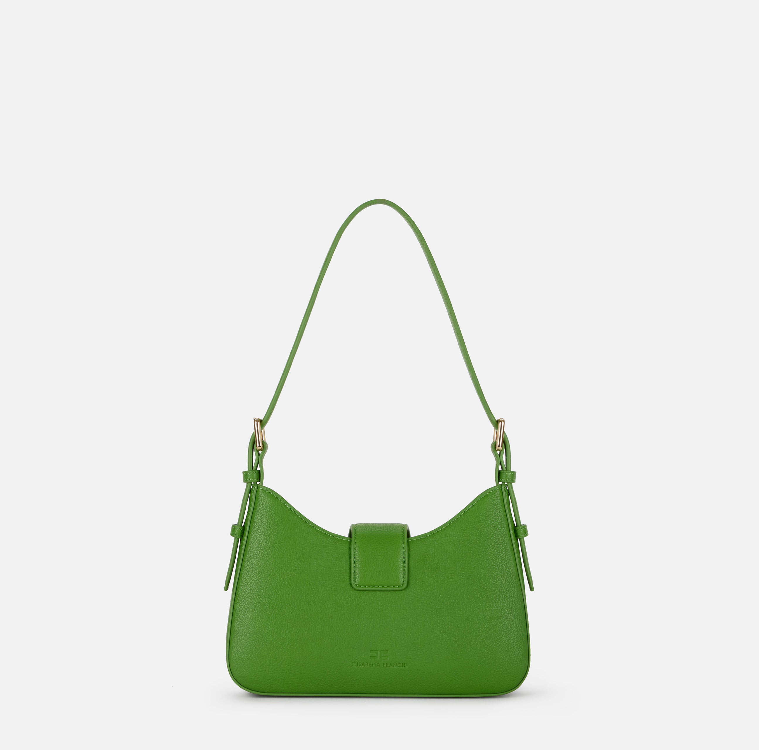 Elisabetta Franchi BS24A62E Borsa Hobo Aloe Ecopelle