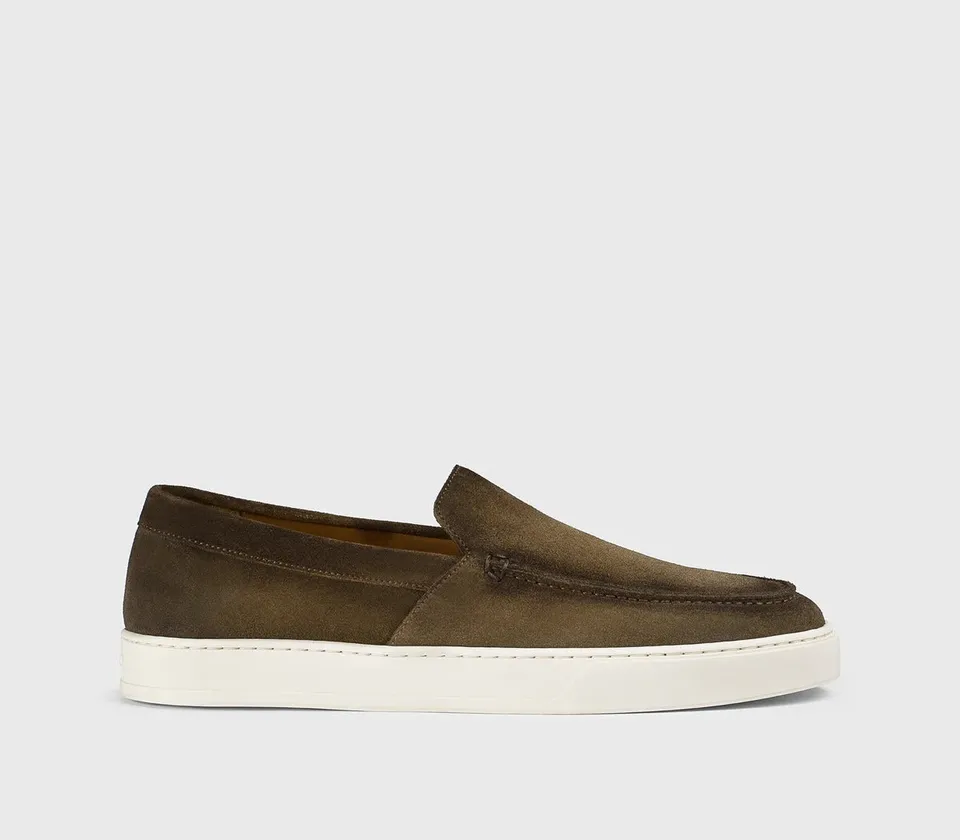 Doucal's Juke DU3547STEVUY260 Mocassino Cacao Scamosciato