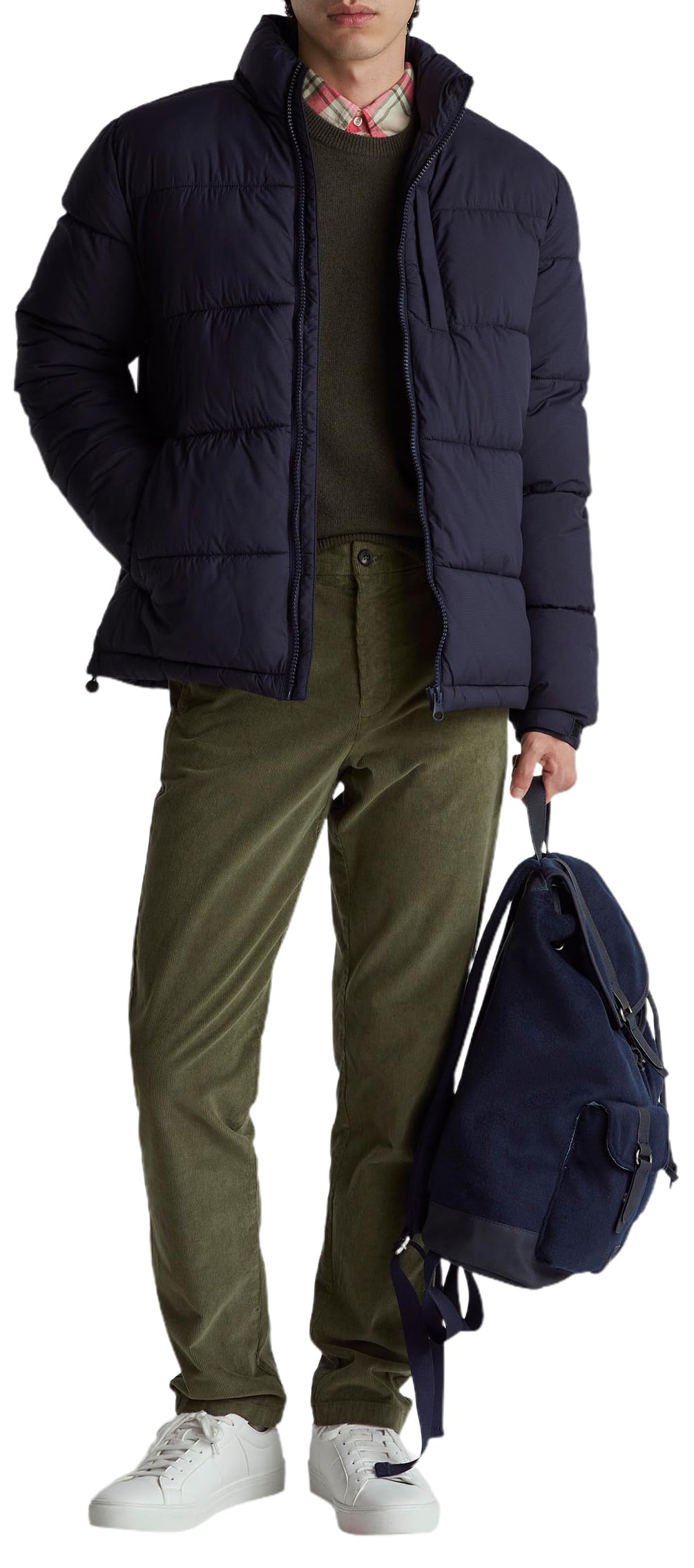 Benetton 1006u108w Maglia Uomo verde girocollo