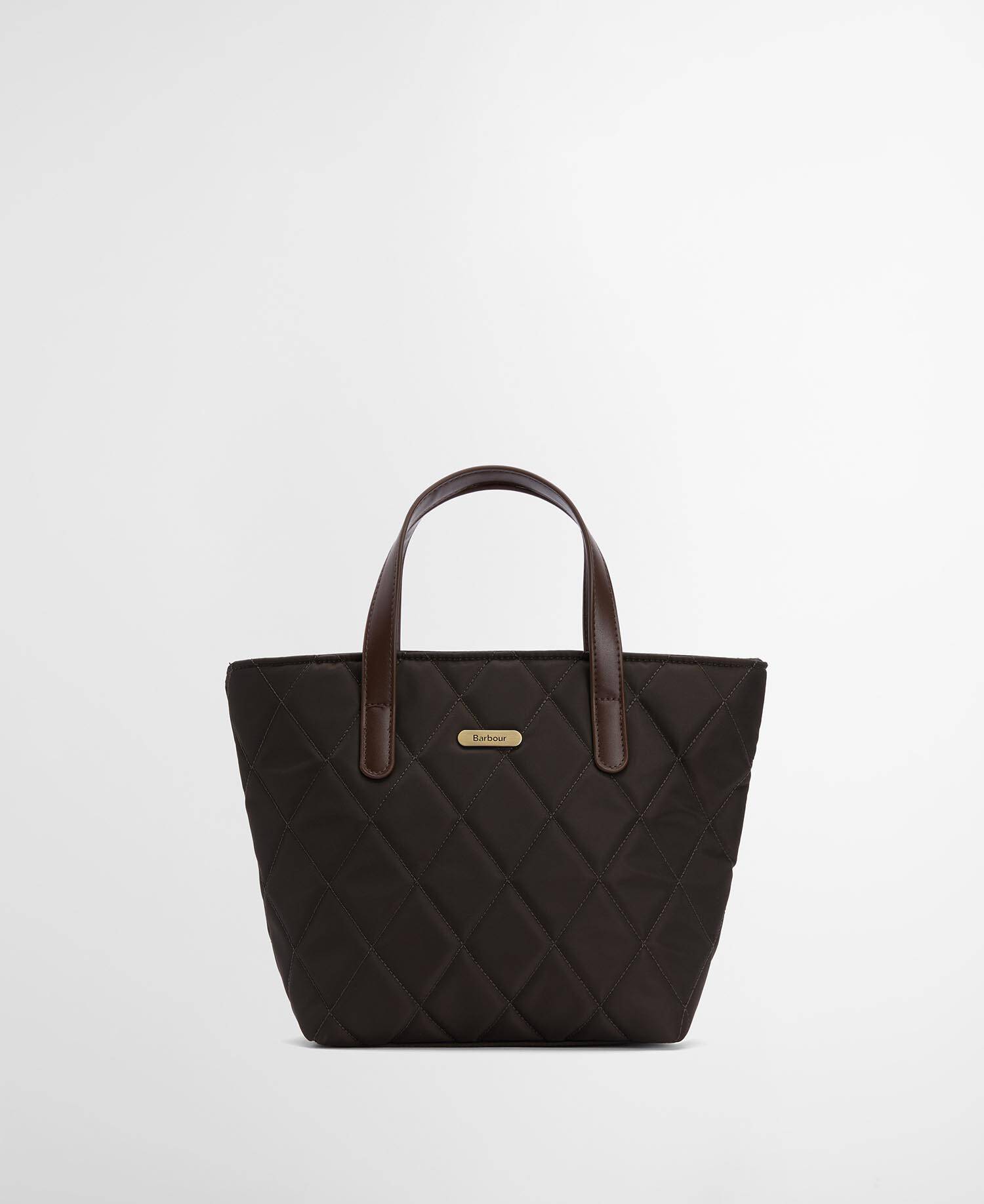 Barbour Mini Quilted Tote LBA0431 borsa olive nylon