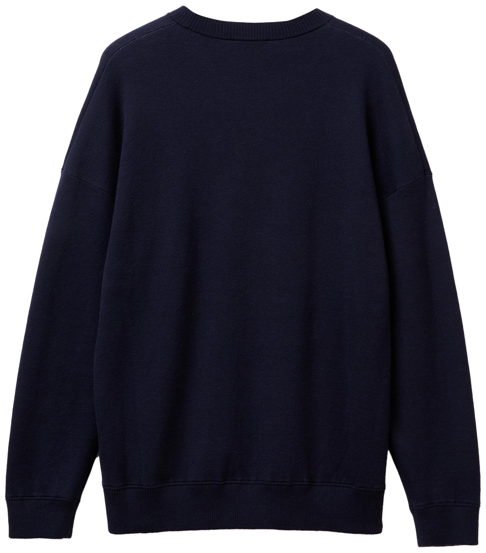 Benetton 1y6sk10a7 Maglione Uomo M girocollo over