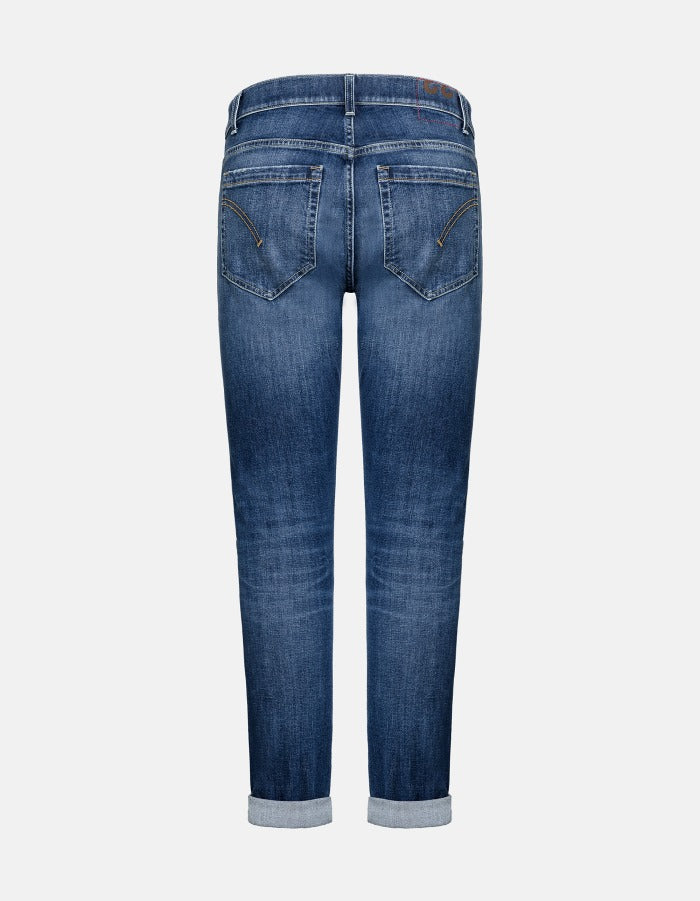 Dondup George UP232 jeans uomo skinny blu stretch