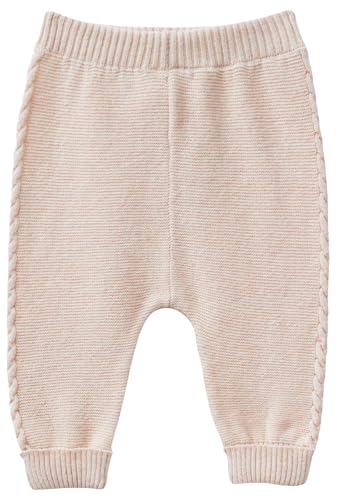 Benetton Pantaloni bimbi trecce taglia 50 grigio rosa