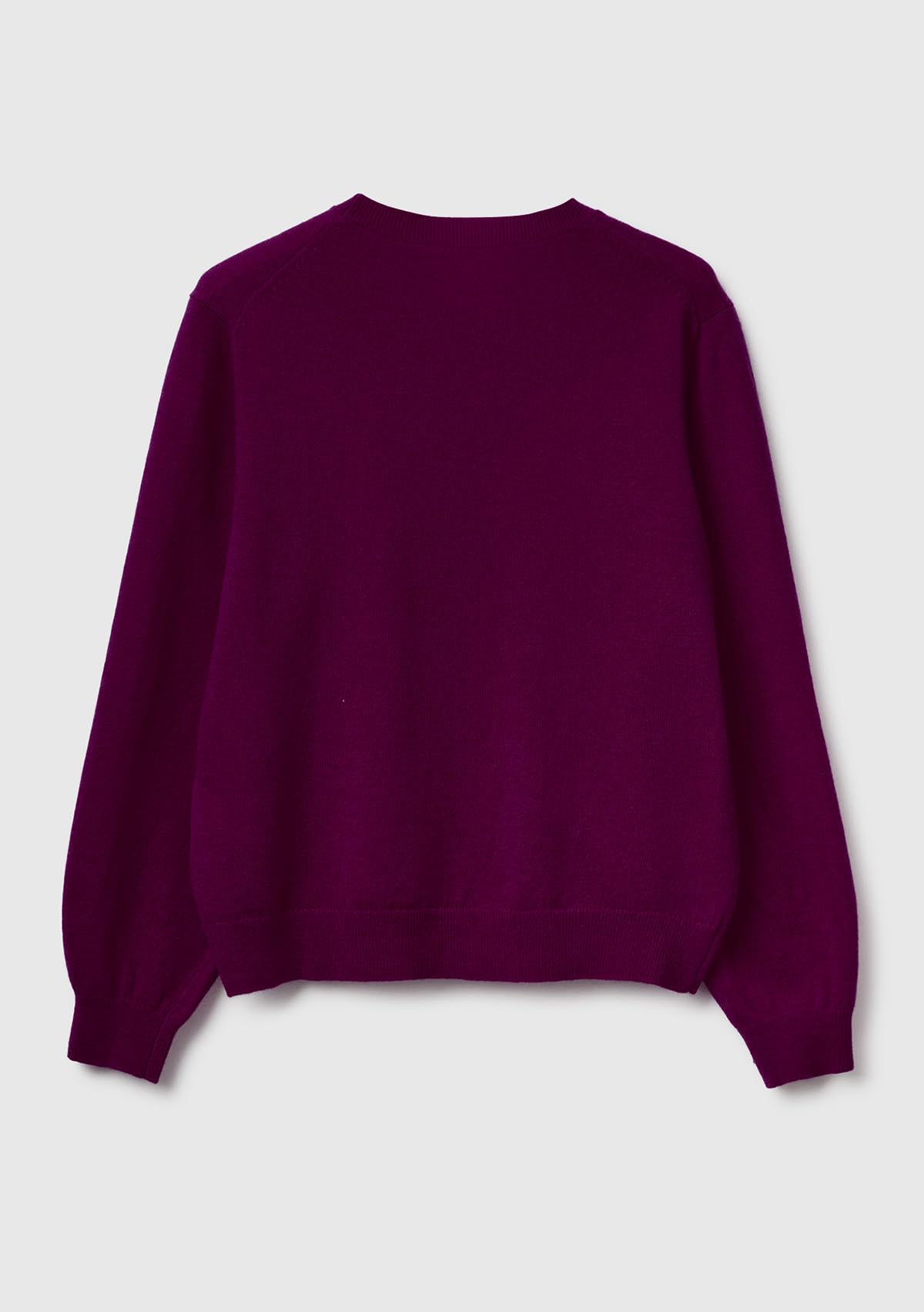 Benetton Maglieria 1002d10bg Maglia Donna Viola