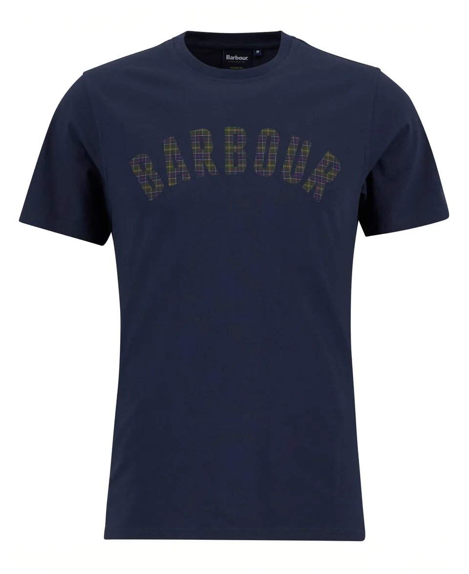 Barbour Berwick MTS1562 T-shirt uomo navy cotone