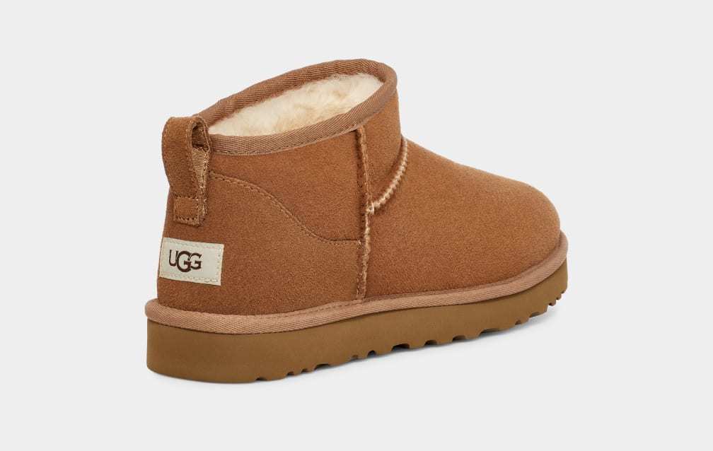UGG Classic Ultra Mini 1137391 scarponcino uomo chestnut montone