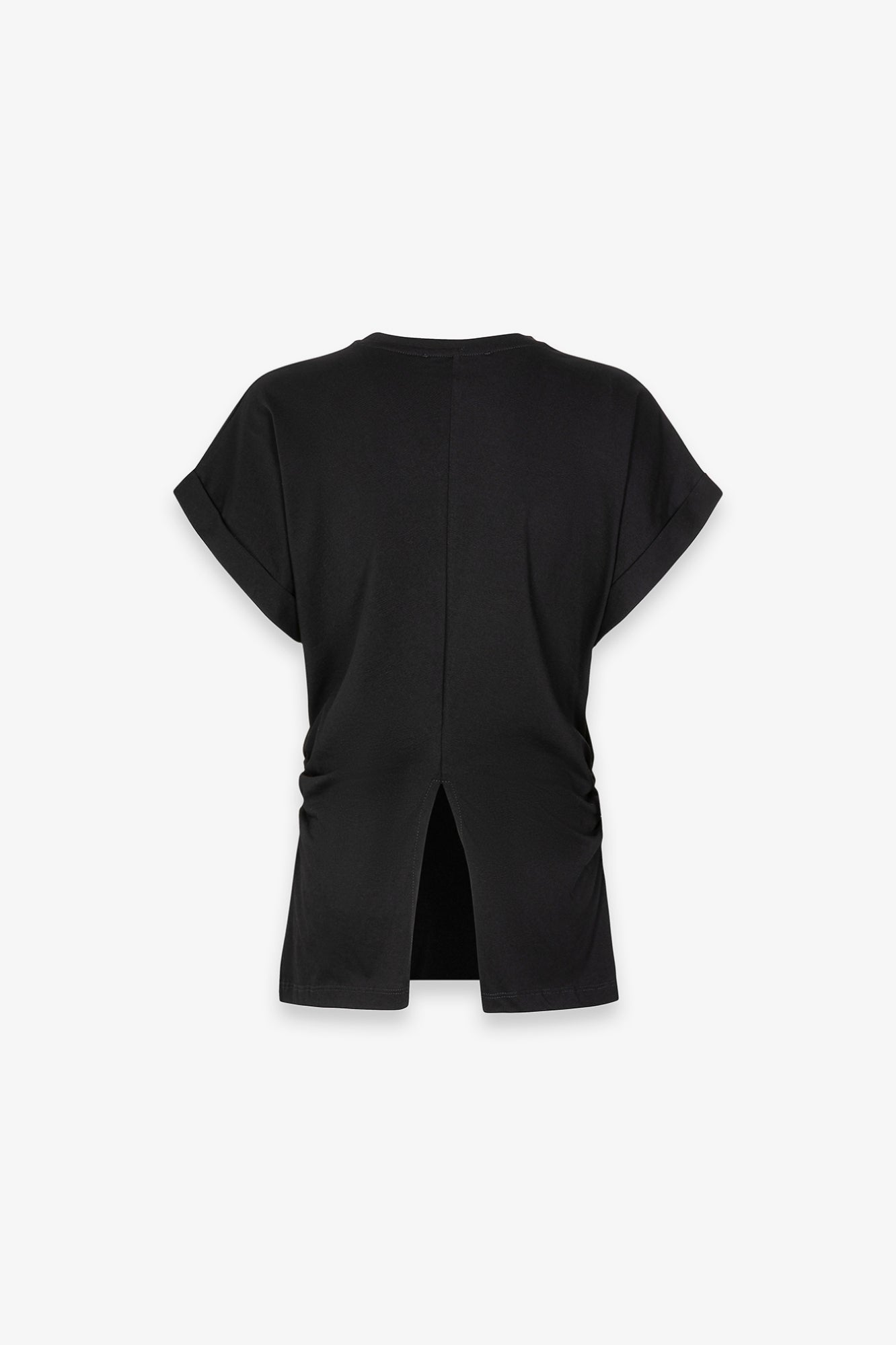 Gaelle Paris GAABW09372 T-shirt donna nero strass cotone