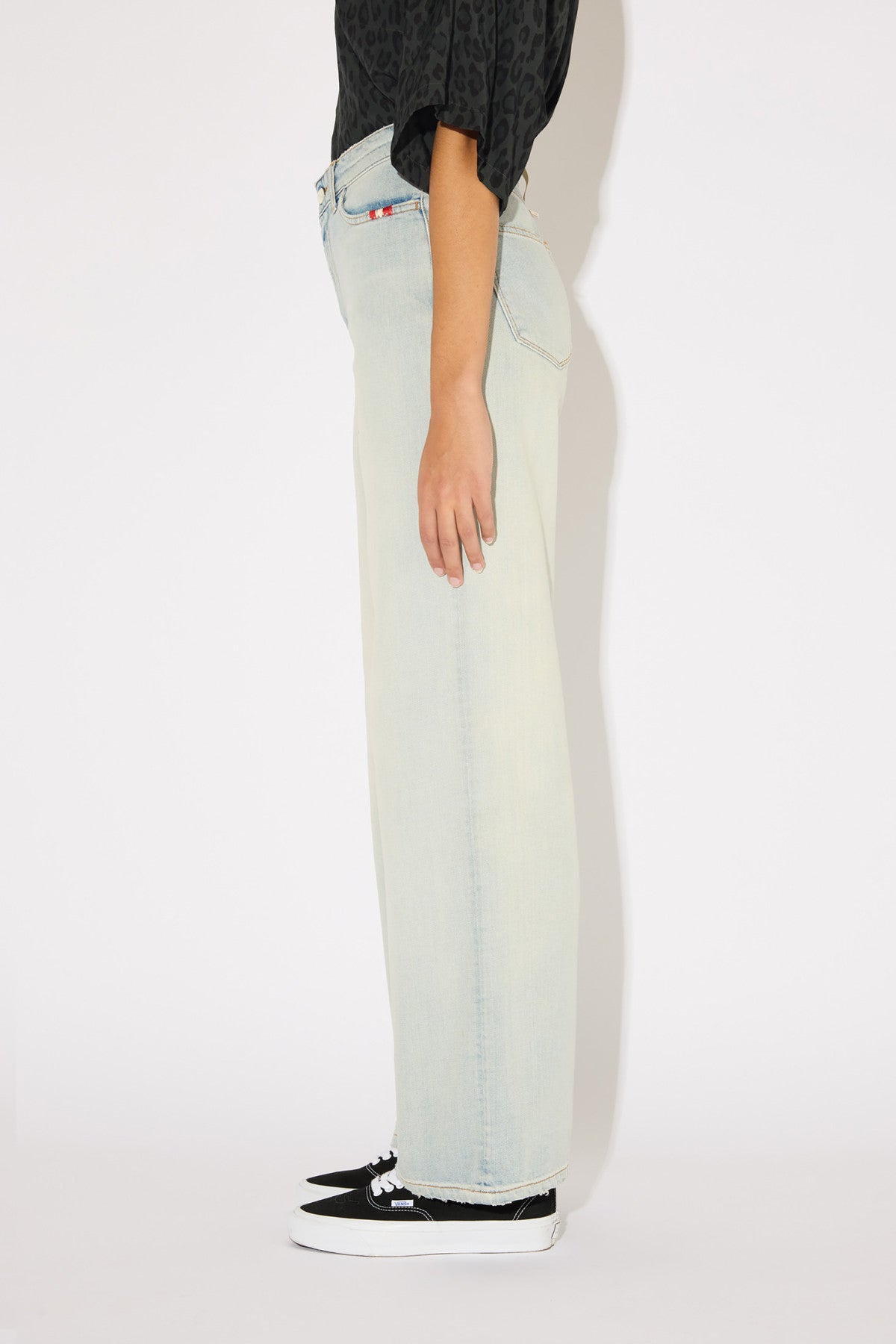 Amish Linda Flow AMD001D7463201 Jeans Blu Relaxed