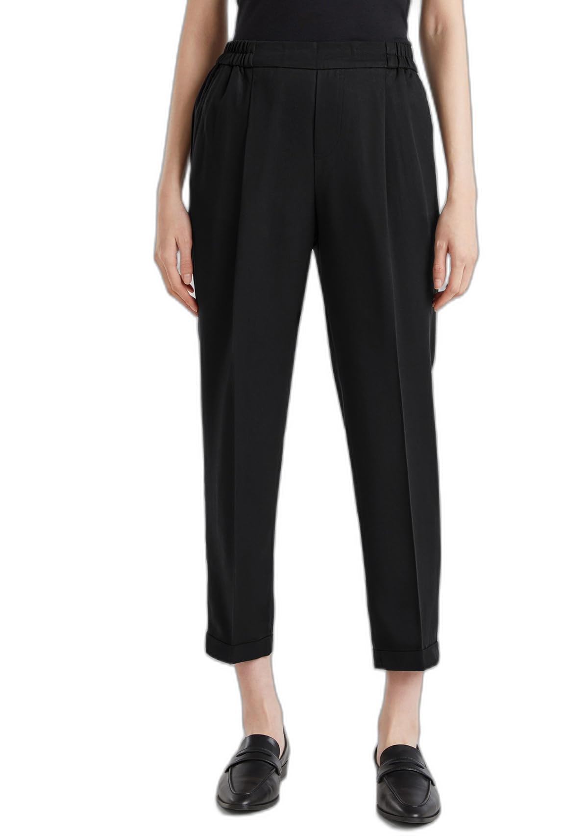 Benetton 4Y09DF079 Pantaloni Donna Taglia M Blu