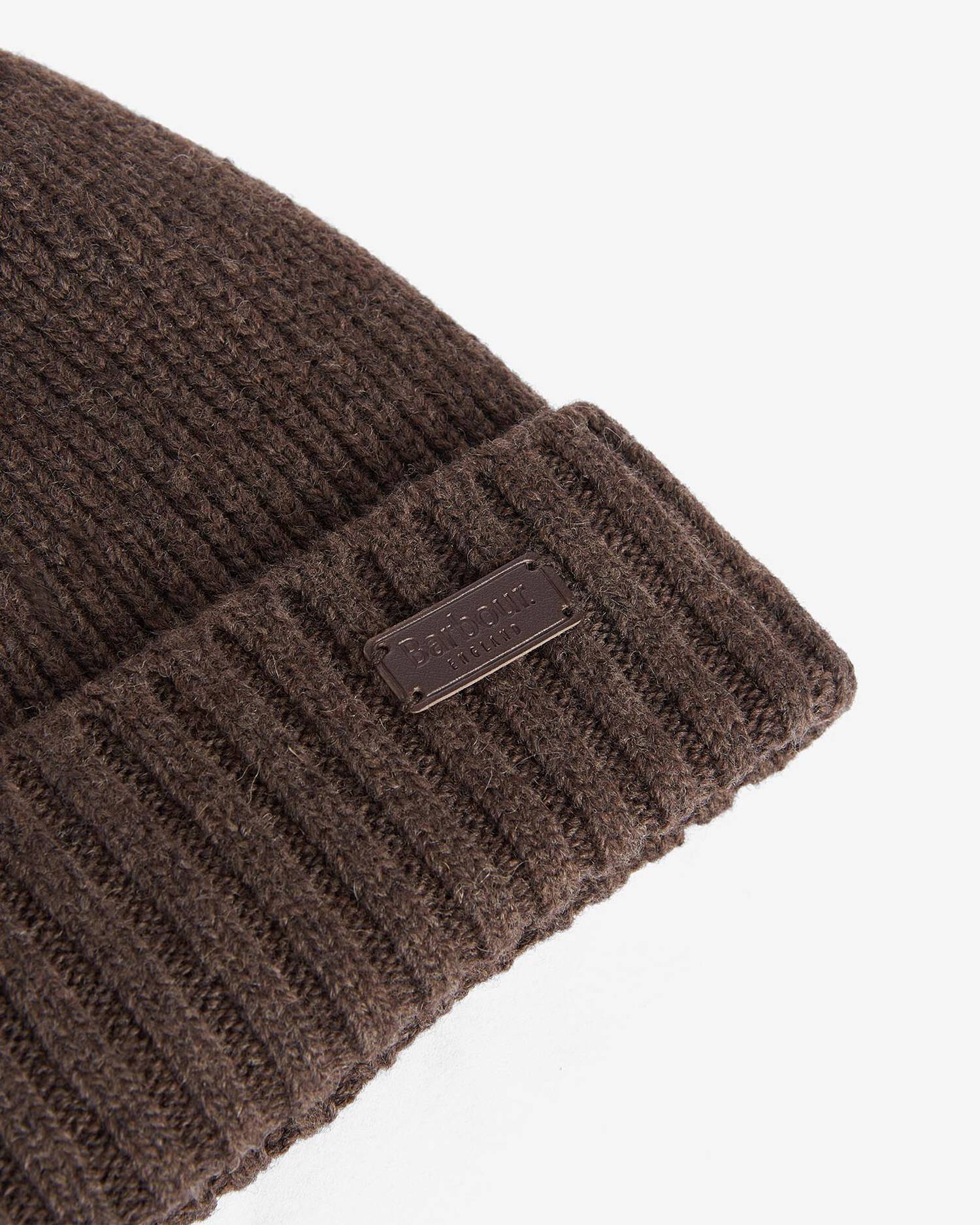 Barbour Carlton MHA0449 Berretto Uomo Mid Brown Lana