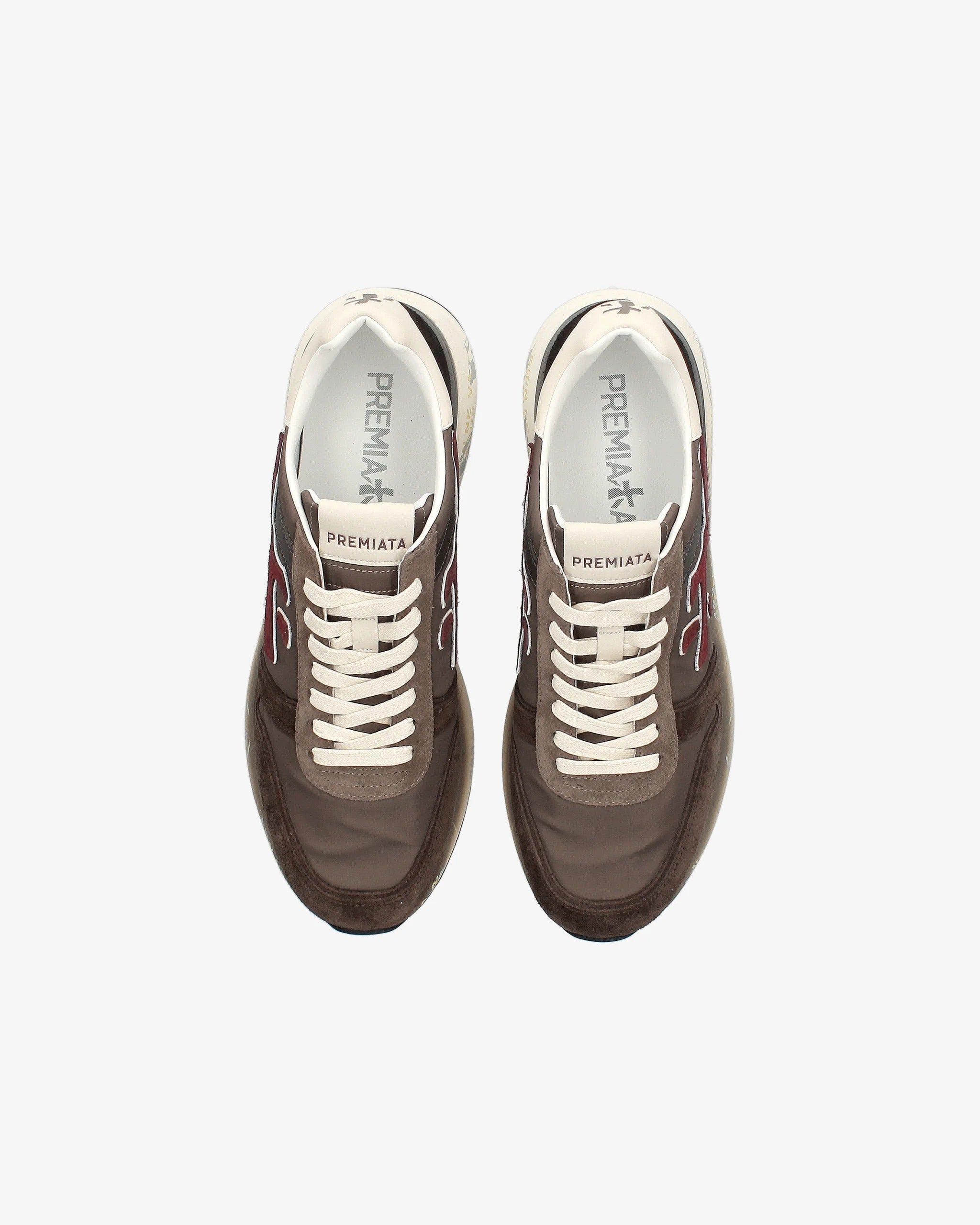 Premiata Mick 7714 Sneakers Uomo Marrone Suede