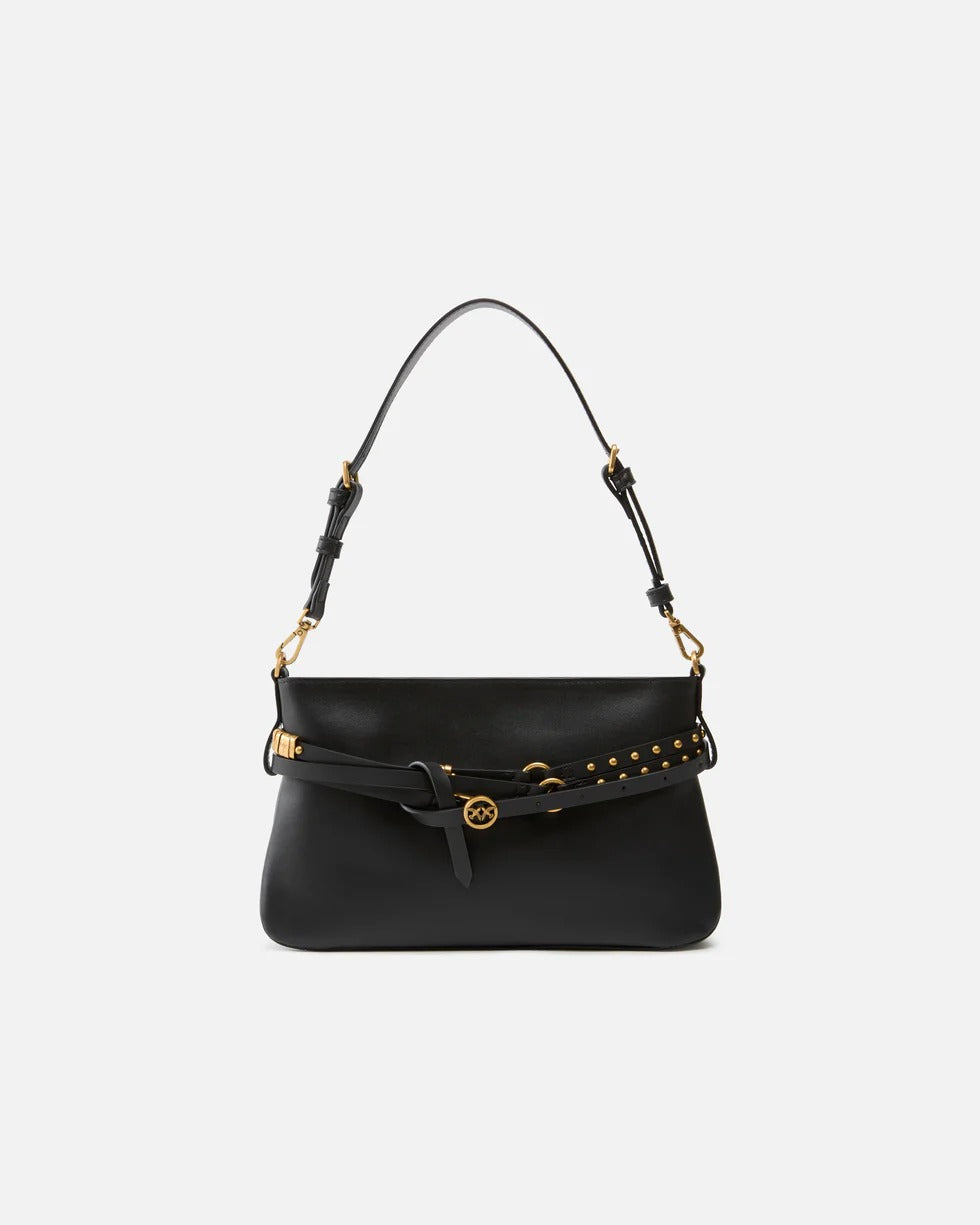 Pinko Belt Bag Mini 106177 A0QO borsa nero pelle