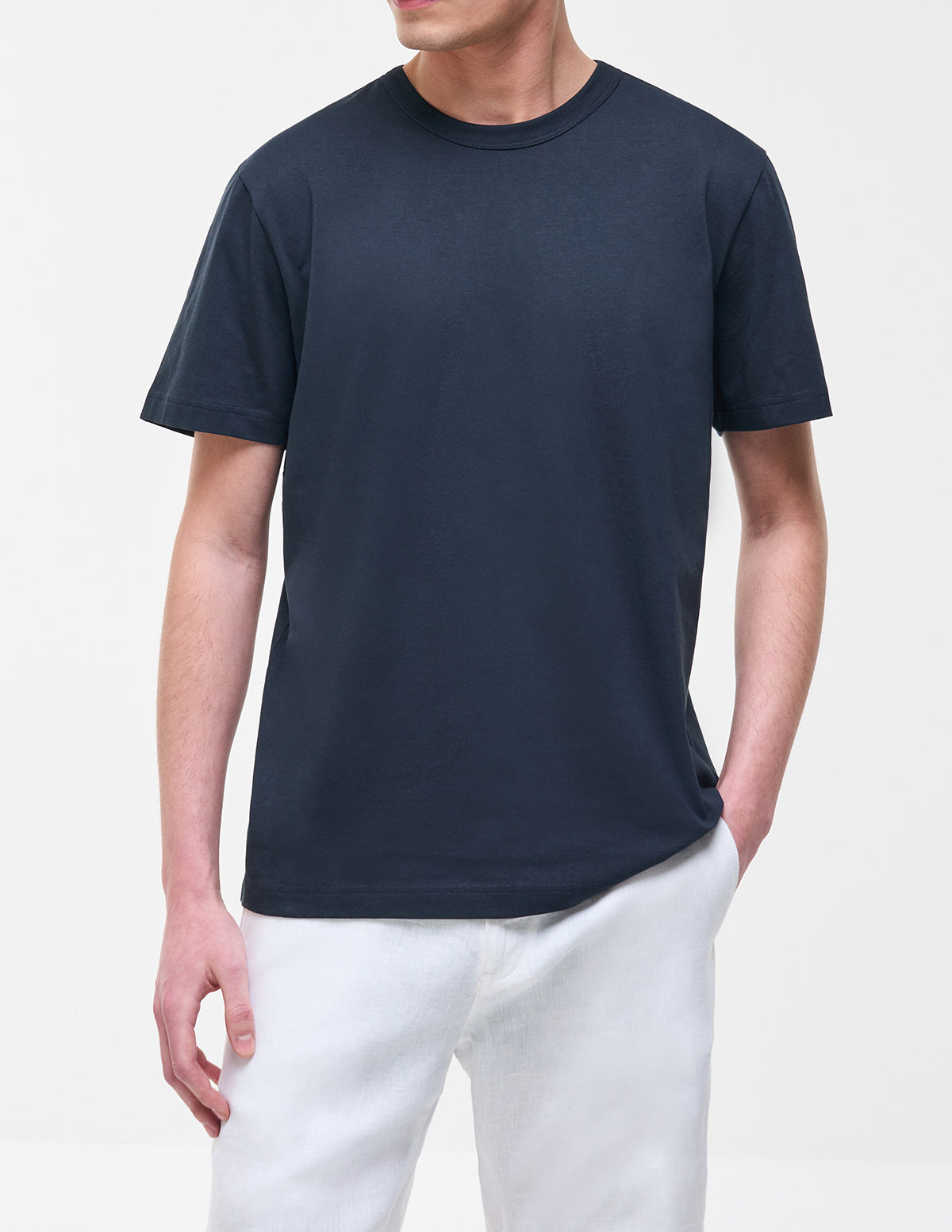 Colmar 7540 t-shirt cotone blu navy regular fit