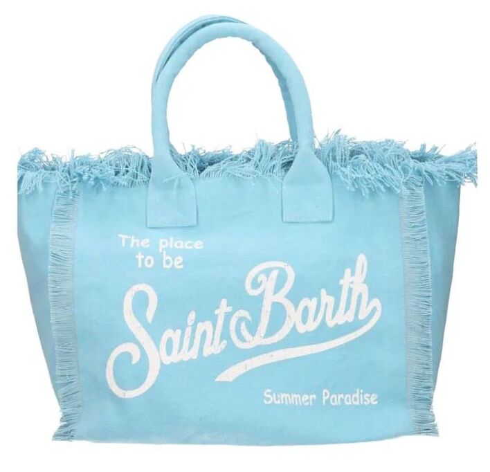 MC2 Saint Barth Vanity 00165L borsa Light Blue canvas