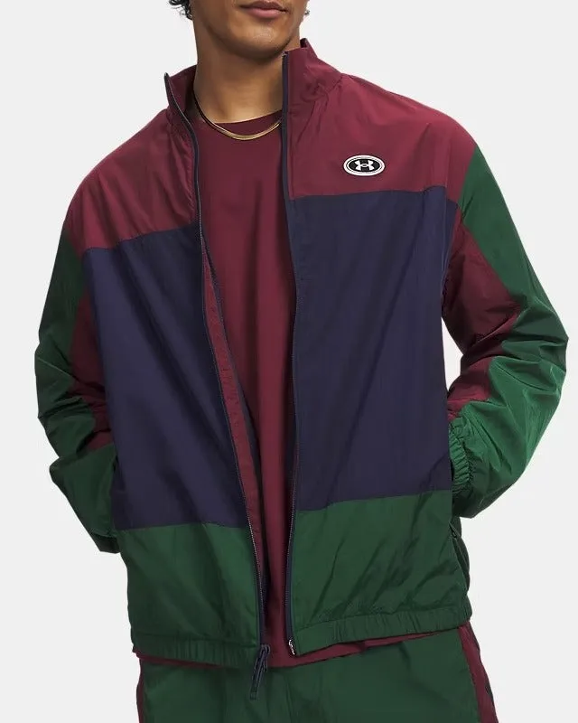 Under Armour Icon 77-6009436 felpa uomo verde nylon