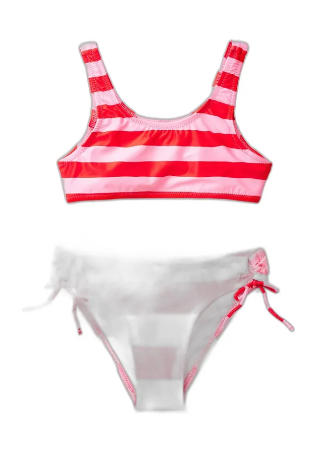 Benetton Bikini Bambina 5 Anni Costume Due Pezzi
