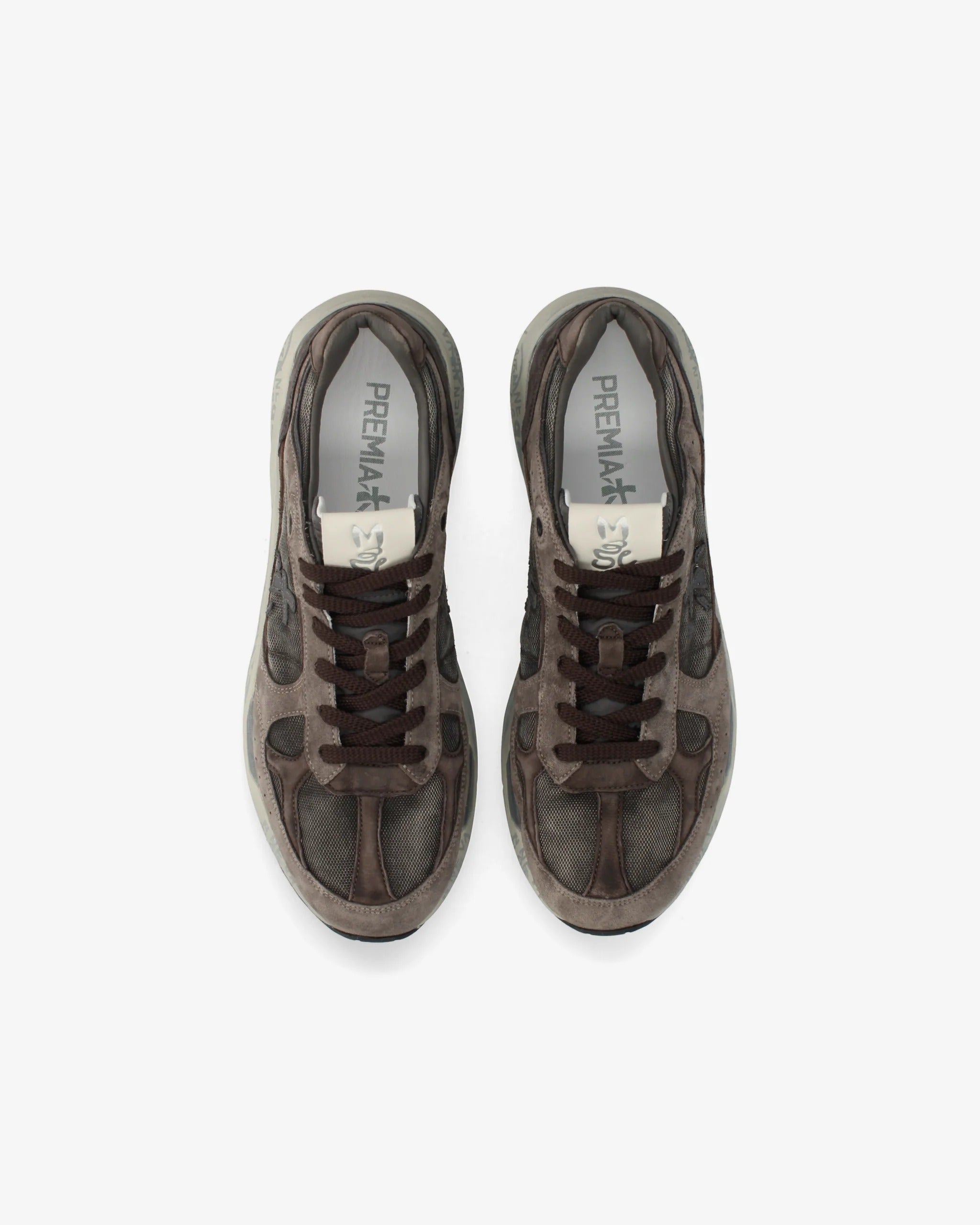 Premiata Mase MASE8421 Sneaker Uomo Marrone Mesh