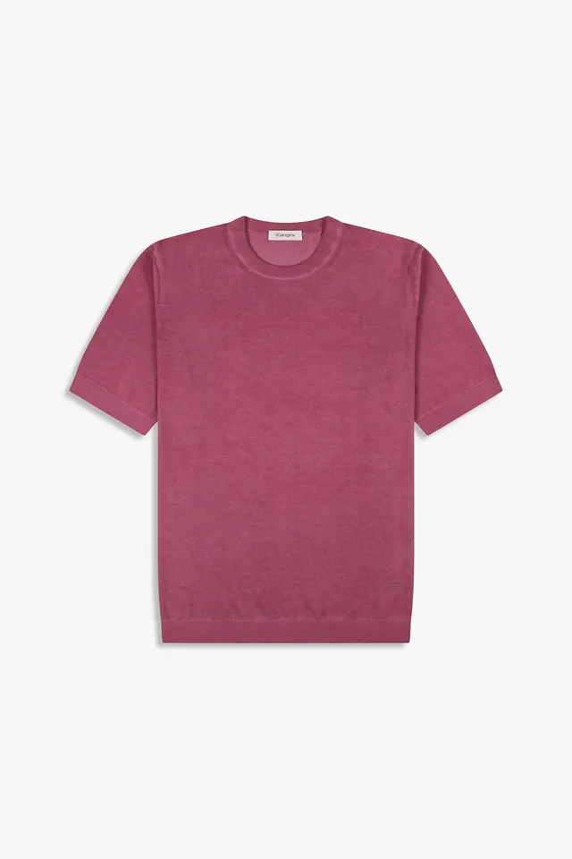 Kangra 3025 21 maglia cotone uomo ortensia vintage