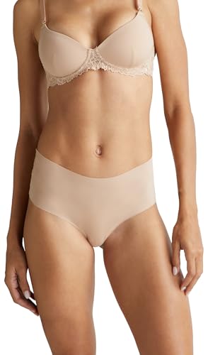Benetton Coulotte 3LEG1S02I slip marrone XS microfibra pizzo