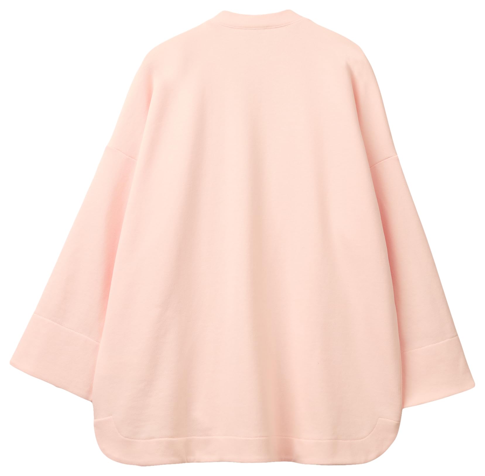 Benetton 3WNW3M08H Giacca Felpa Donna Rosa Cuore