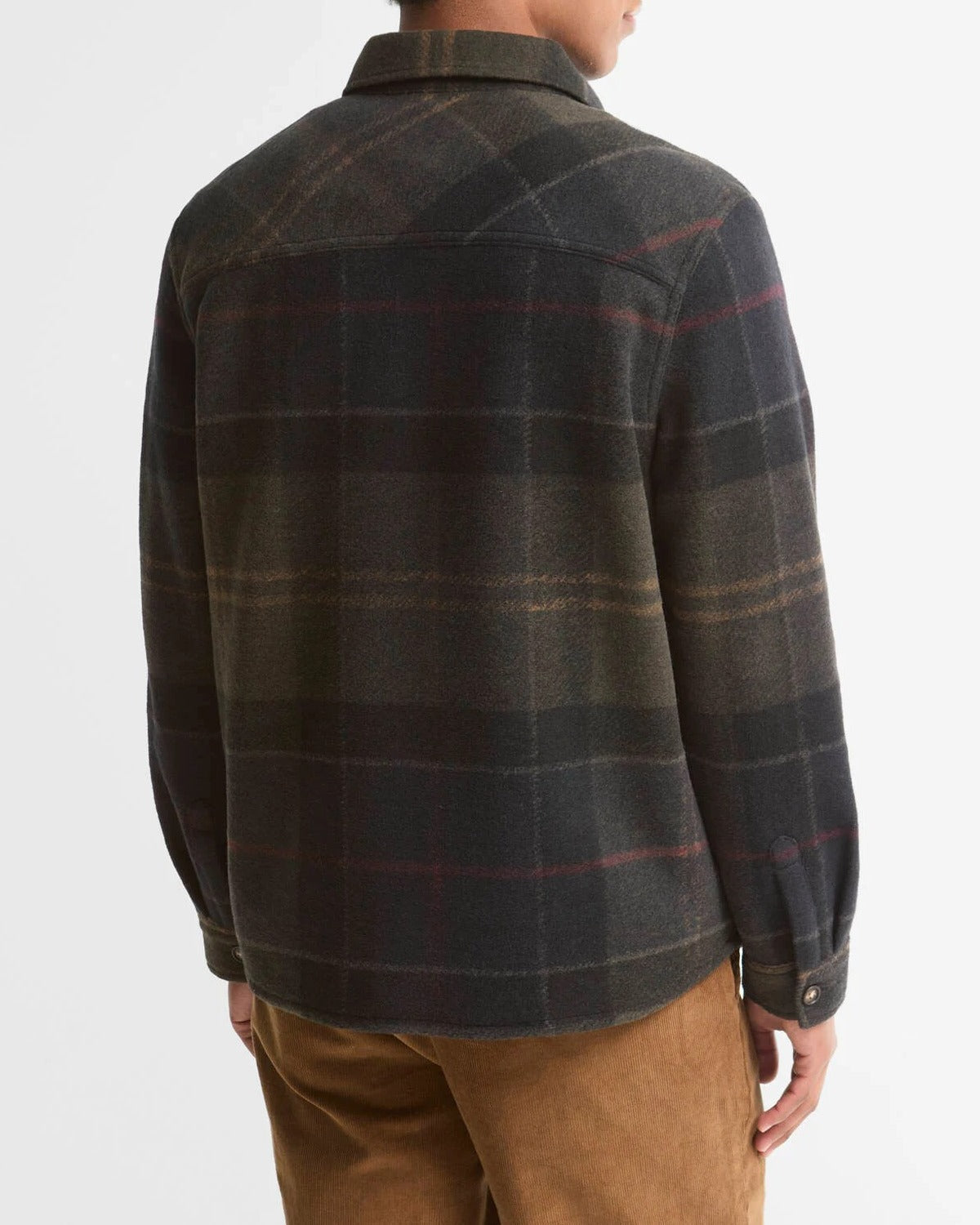 Barbour Woodlane MOS0511 Camicia Uomo Shadow Tartan