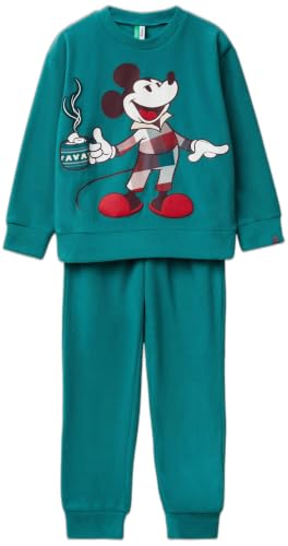 Benetton 3i470p09t Pigiama Pile Disney Taglia 90
