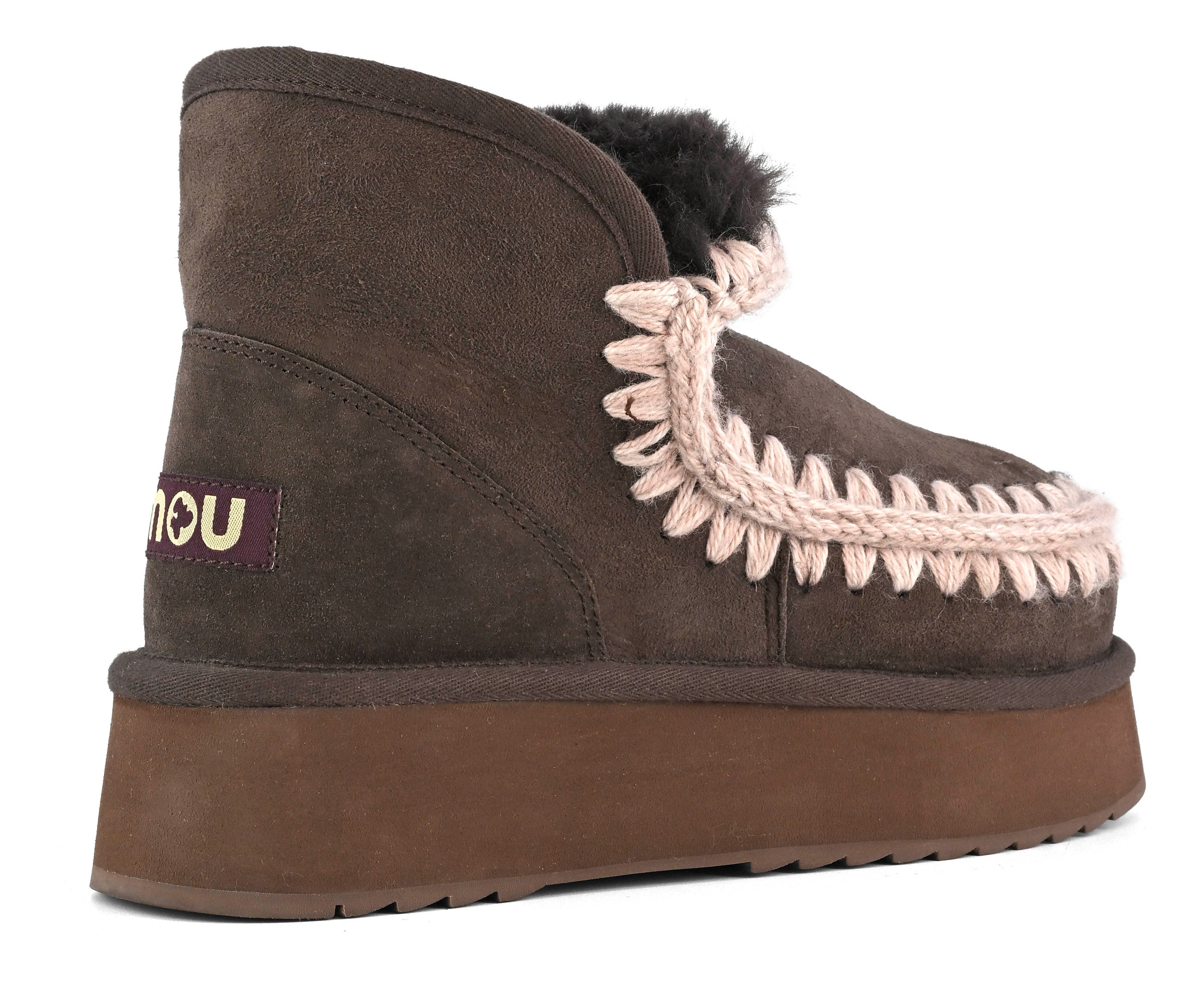 Mou Mini Eskimo Platform FW681000A Stivaletto Mocha