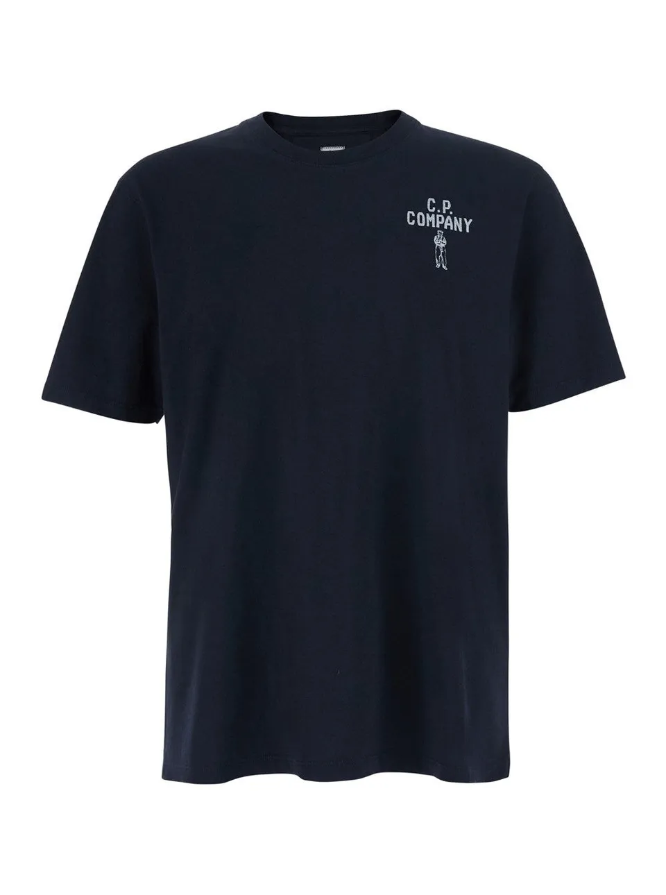 C.P. Company 30/1 Jersey t-shirt cotone Total Eclipse uomo