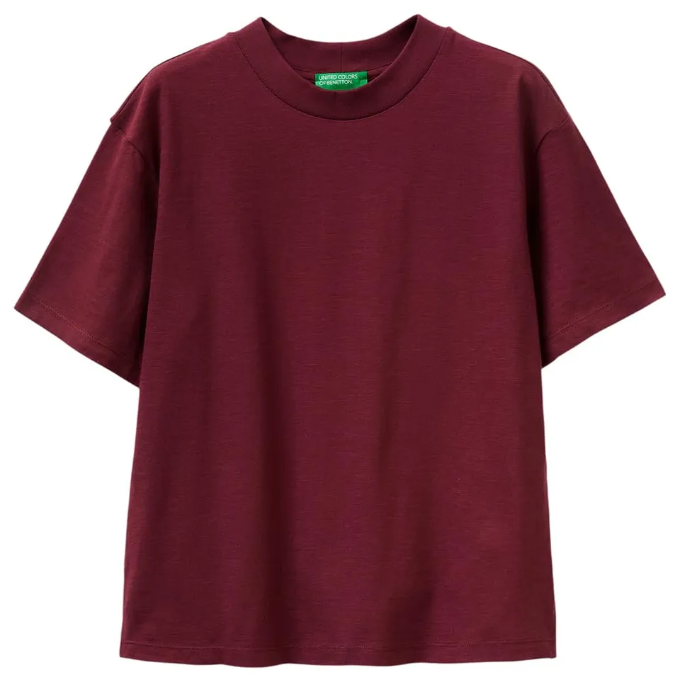 United Colors of Benetton 3BVXD10BY T-shirt Donna Marrone