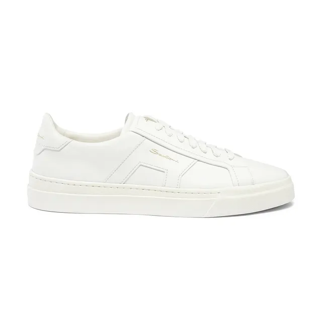 Santoni MBGT21779PNNG Sneakers pelle bianco