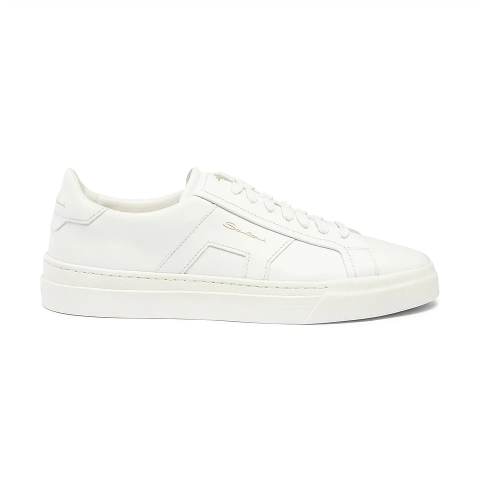 Santoni MBGT21779PNNG Sneakers pelle bianco