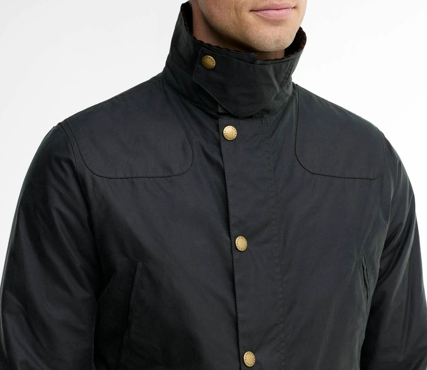 Barbour Reelin Wax MWX1106 Giacca Sage Cotone Cerato